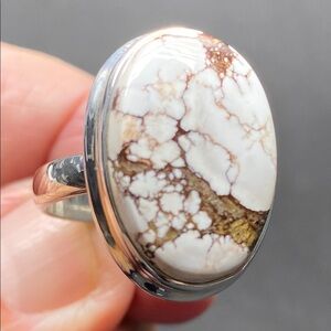 Wild Horse Ring Size 10 in Solid Sterling Silver 925